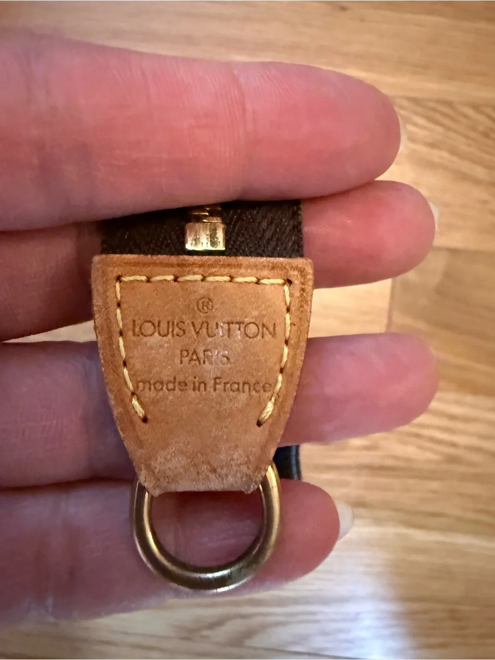 Vintage Louis Vuitton Monogram Bucket Bag Pouch